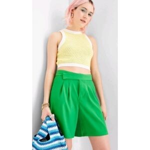 Future Collective with Alani Noelle Relaxed Trouser Shorts